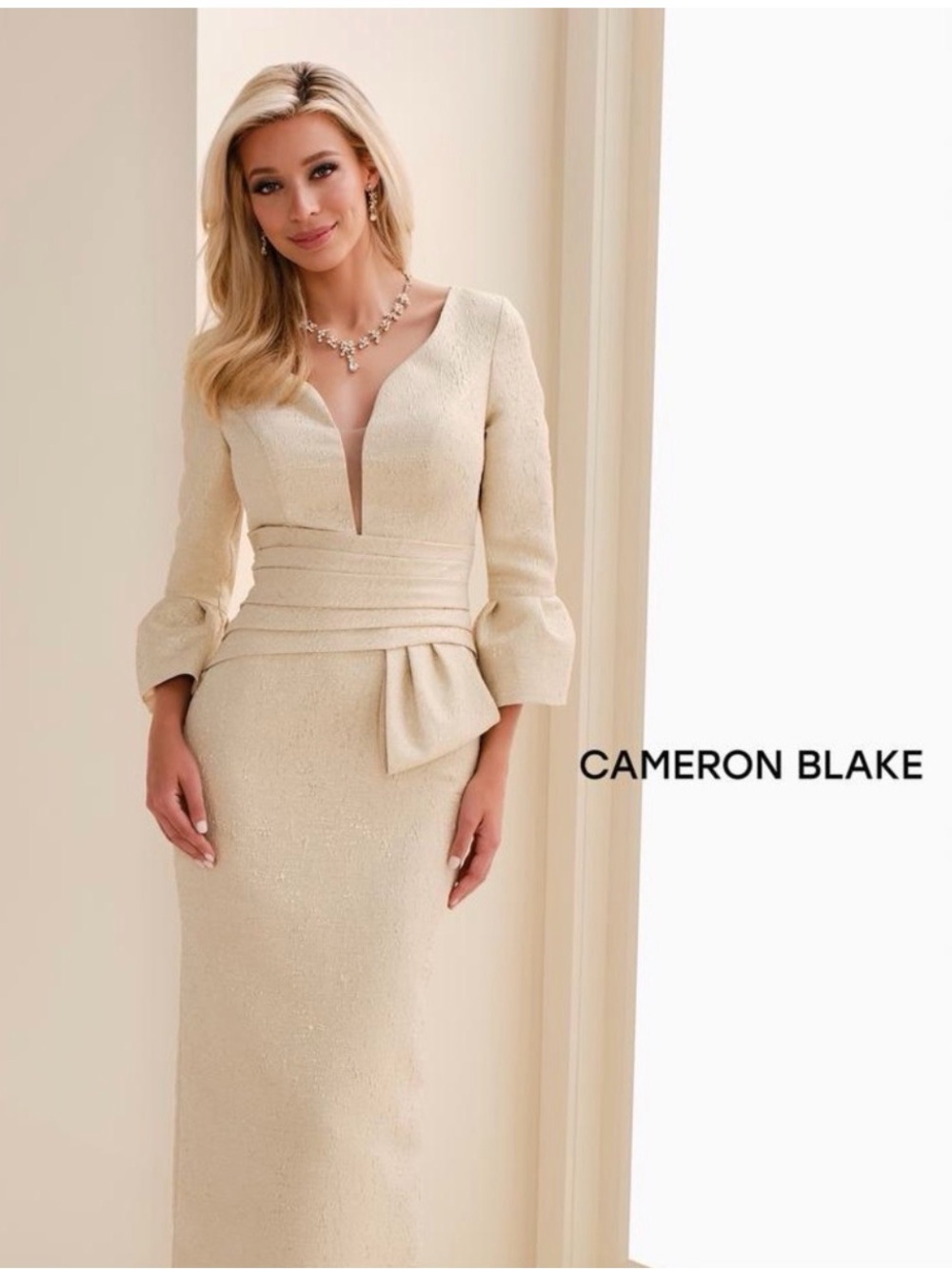 NWT Cameron Blake Gown CB827